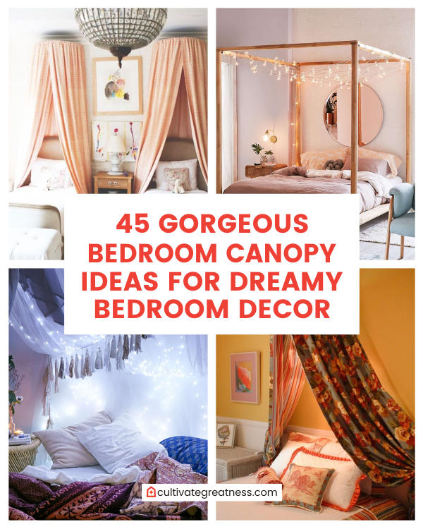 Gorgeous Bedroom Canopy Ideas for Dreamy Bedroom Decor