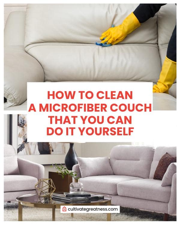 How to Clean a Microfiber Couch that You Can Do It Yourself