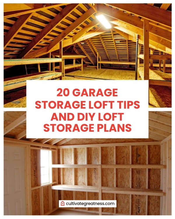 Garage Storage Loft Tips and DIY Loft Storage Plan